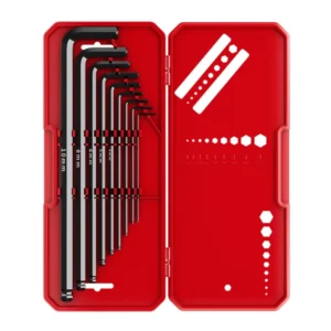 Long Arm Hex Key Set Metric Allen Wrench Kit 1.5mm 10mm Hexagon Tools for Repair