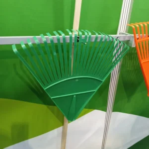 Long Handle Plastic Head Landscape Rake Grass Garden Leaf Rake