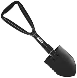 M L Collapsible Survival Tactical Shovel Multi functional Spade Shovel for Backpacking Camping Entrenching Gardening