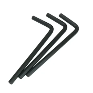 M10 M12 ASTM B7 B7M A325 Grade 2 5 Steel Black Oxide Black Powder L Type Hex Wrench Allen Key With Ball End With Flat End DIN911