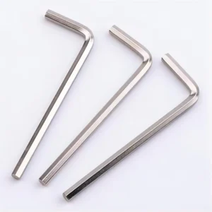 M3 Nickel Plated L Type Allen Key Hex Keys Square Allen Wrench L Shape Hex Wrench L type Allen Hex Key