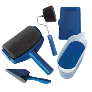 M88 NEW 6 Pcs Paint Roller Brush Set Seamless Paint Runner Pro Paint Roller Brush