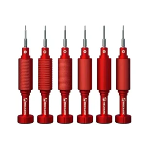MECHANIC 6 in 1 3D Non-Slip Disassemble Magnetic Steel Screwdriver Kit for iPhone Android Phone Repair Tool T2 0.8 1.5 0.6 2.5