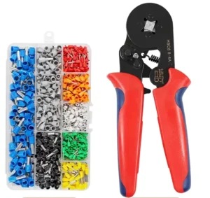 MT-8310-4 Electrical Wire Copper Crimping Tool Plier with 800pcs Insulated Terminal