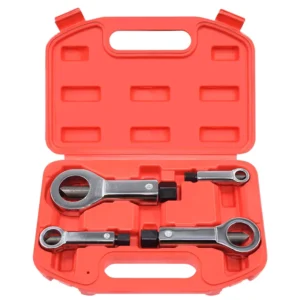 MT TOOLS Rusty Nut Separation Wrench Damaged Screw Nut Splitter Remover Spanner Remove Cutter Tool Steel Hex Extractor 1 Year