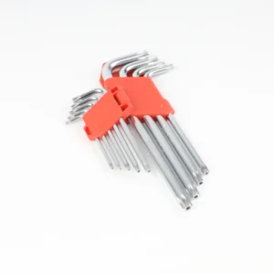 Machinery Maintenance Fixing Allen Key Set 9-pcs Long Arm Torx Hex Key Set