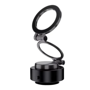 Magnetic Car Holder Black Universal Vacuum Adsorption Stable Suction Cup Holder Cell Phone Holder