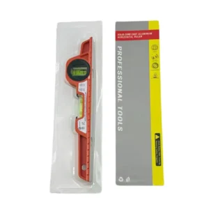 Magnetic Pocket Level Gauge Compact 3-Vial Magnetic Level for HVAC and Electrical Work
