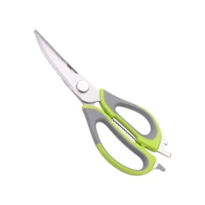 Magnetic Removable Plastic Ultra Sharp 23CM Customized Color Kitchen Scissors Stainless Steel Multi-purpose Shears Walnut Cutter