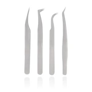 Makeup Professional Eyelash Tweezers 3D Volume Eyelash Extension Tweezer Fan Lash Eyebrow Tweezers Excellent Closure
