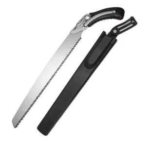 Manganese Steel Large Saw with Case DIY Hand Saw Outdoor Portable Replaceable Blade Straight Saw
