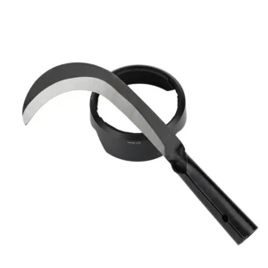 Manganese Steel Large Willow Leaf Agricultural Knife Areca Nut Banana Fishing Waterweed Cutting Sickle Outdoor Tool Model XJD