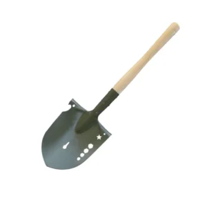 Manganese Steel Serrated Edge Engineers Shovel Small Spade Outdoor Compact Fishing Multi-functional Tool