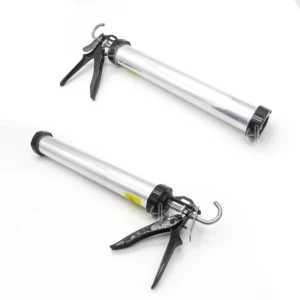 Manual 450ml Aluminum Alloy Sausage Caulking Gun for DIY Construction Use with Polyurethane Silicone Sealant