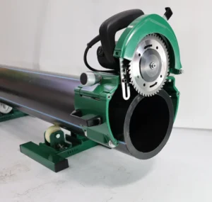 Manual Automatic Pipe Cutting Sawing Machine for Metal PE PVC Plastic Tubes 40 200