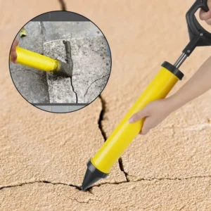 Manual Cement Mortar Sprayer Applicator Steel Handle Lime Caulking Gun for Grout Filling Pump Included