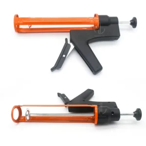 Manual Heavy Duty 9″ DIY Construction Labor Saving Skeleton Frame Iron Glass Pack Caulking Gun