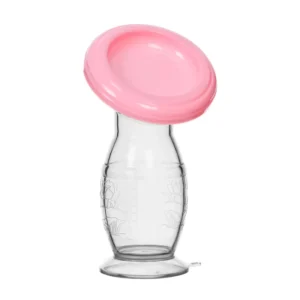Manual Large Suction Breast Milk Collector Silicon Breast Suction Cup for Efficient Milk Collection