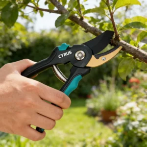 Manual Pruner SK5 Steel Blade Ergo PP+TPR Handle Anti-Slip Grip Strong Spring for Comfortable Extended