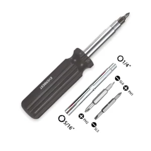 Manufacturer high quality 6 in 1 Screwdriver Set Multi bit Design Great Portable multi purpose screwdriver set