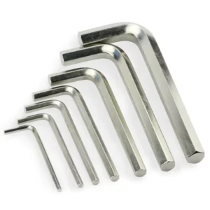 Manufacturing Vendor Metric Allen Wrench Key Nickel Plated Anticorrosion 3mm 4mm 5mm 6mm 10mm 12mm Allen Key