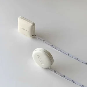 Measuring Tape Leather Retractable Ruler Tape Portable Centimeter Inch Tape Measurement Practical Height Ruler Measuring Tool