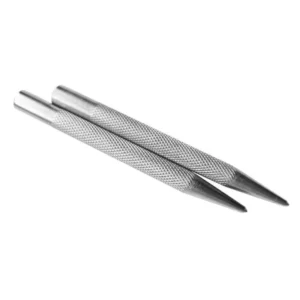 Metal Drill Marking Center Punch Tool Automatic Center Punch Anti Slip Knurling Handle Steel Metal Drill Punch Chisel