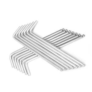 Metric Hex Key Set Allen Hexagon Socket Hardware Tool Wrench for Maintenance