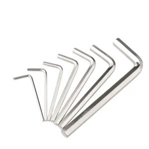 Metric L-type Hexagon Alloy Steel Hard Metal Wrench Hexagon Key Short Wrench
