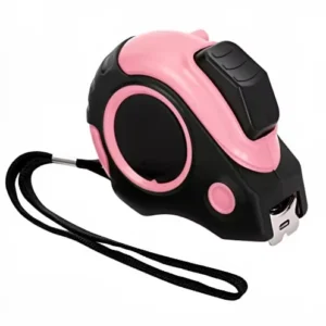 Metric Rolling Tape Measure 4.8 m Pink