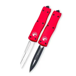 Micro UT Tech Portable Outdoor Folding Pocket Knife Multi Purpose Camping Survival 440C Blade Zinc Alloy Handle EDC