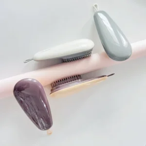 Mini Contrast Color Customized Hairbrush Detangle Easy take Hair Care Brush Hanging Private Label Pocket Hairbrush