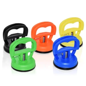 Mini Household Glass Vacuum Suction Cup Manual Plastic Sucker for Phone Car