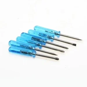 Mini Plastic Blue Screwdriver 2mm Dual Use Promotional Use 45mm Model Modern Made in Guangdong