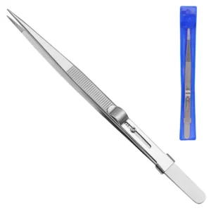 Mini Portable Hand Tool Multipurpose Tweezers Customized Stainless Steel Tweezer for Clamping Jewelry Diamond and Gem