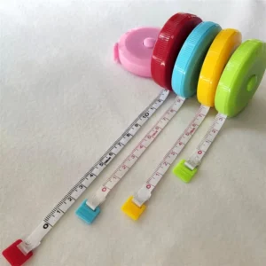 Mini Retractable Tape Measure with Soft ABS Plastic 1.5m Length Ideal for Church Gifts and Business Promotions