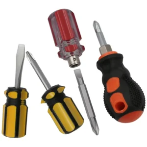 Mini Screw Driver Hand Tools Portable Small Radish Head Screwdriver Transparent Head Destornillador Precision Car Repair Tool
