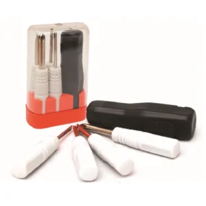 Mini Screwdriver Kit with Chrome Plated Steel Handle Promotional Mini Screwdriver Set