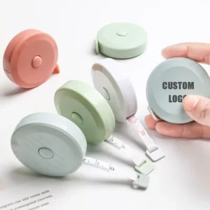 Mini Tape Measure 2M Portable 1.5M Tape Measure Plastic Tape Measure with Logo Custom