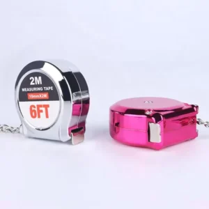 Mini Tape Measure Portable Keychain Steel Measuring Tape