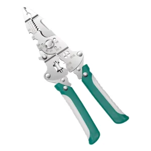 Model 092C Electric Metric Cable Crimper Cutter Tool Automatic Industrial Steel Wire Stripper Plier