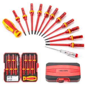 Multi Function Electrical Voltage Tester Screwdriver Tool Kit Interchangeable Insulated Electrician Tool Vde Screwdriver Set