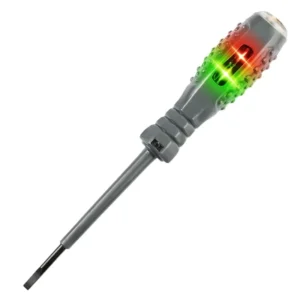 Multi Functional Flat Cross Screwdriver Electric Pen Tester Screwdriver With Indicator Electrician Tools