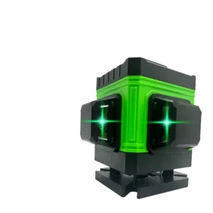 Multi Line 12 Line Laser Level Green Beam Self Leveling Tool Fine Adjustment Base Industrial DIY Use 1mm Accuracy Lithium