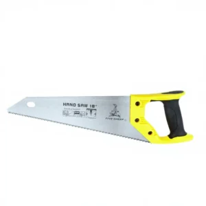 Multi-Size 14/16/18 Inch Double Sharp High Carbon Steel Hand Saw 7 TPI Plastic Handle Ergonomic Grip for Woodworking