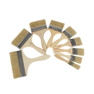Multi Size Popular Paint Brush With Wooden Handle Painting Brushes