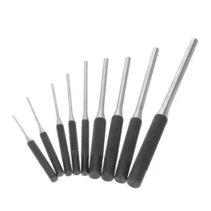 Multi Size Round Head Pins Set Punch 40CR Steel Grip Roll Pins Punch Tool Professional Hollow End Starter Punch Chisel
