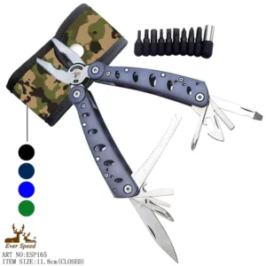Multi Tool Kit for Outdoor Sports Survival Pliers Serrated Hand Tools Featuring Aluminum OEM Customizable