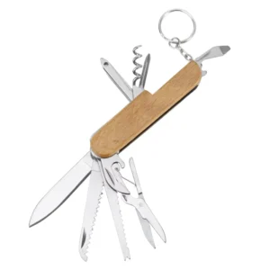 Multi-Tool Outdoor Industrial Grade Stainless Steel for Folding Knife Wooden Handle Tactical Hunting Knife