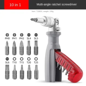Multi angle Screwdriver Special shaped Plum Blossom Cross One character